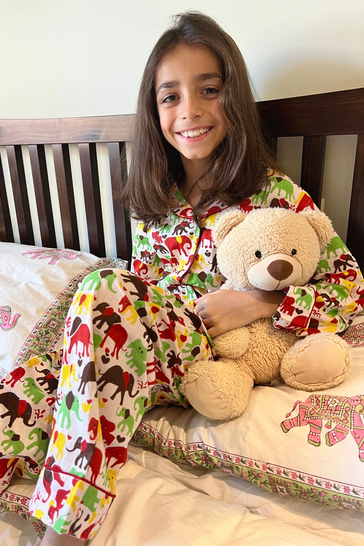 KIDS COTTON PYJAMAS - ELEPHANT PARADE