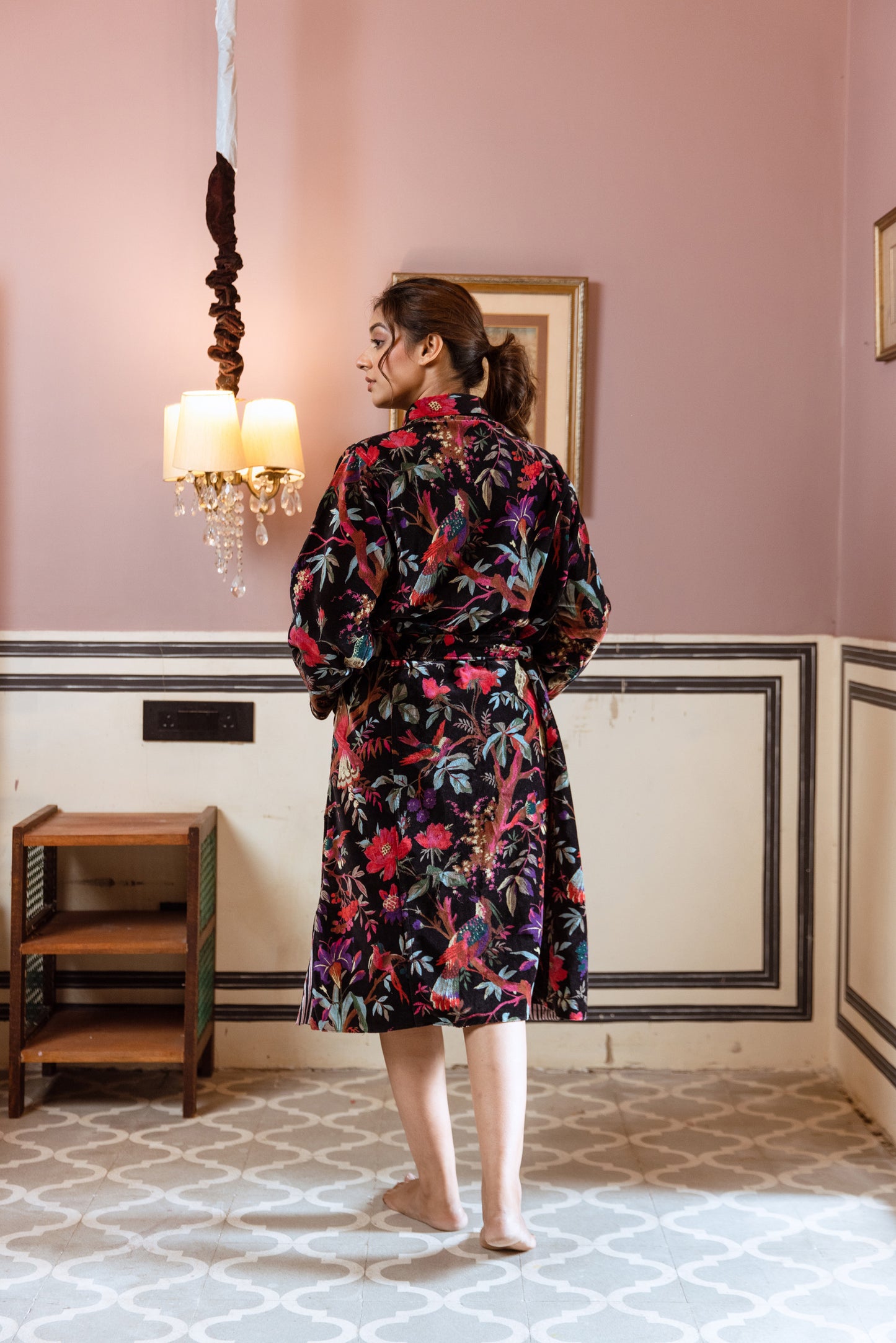 VELVET ROBE