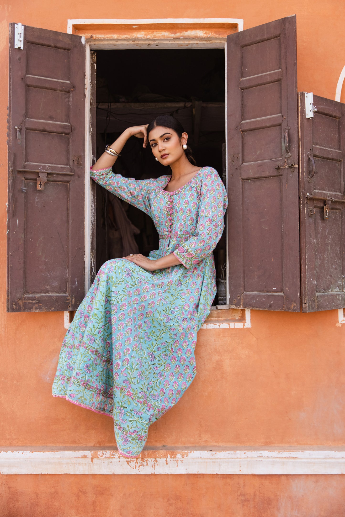 AMARA DRESS IN JAIPUR BLOOM