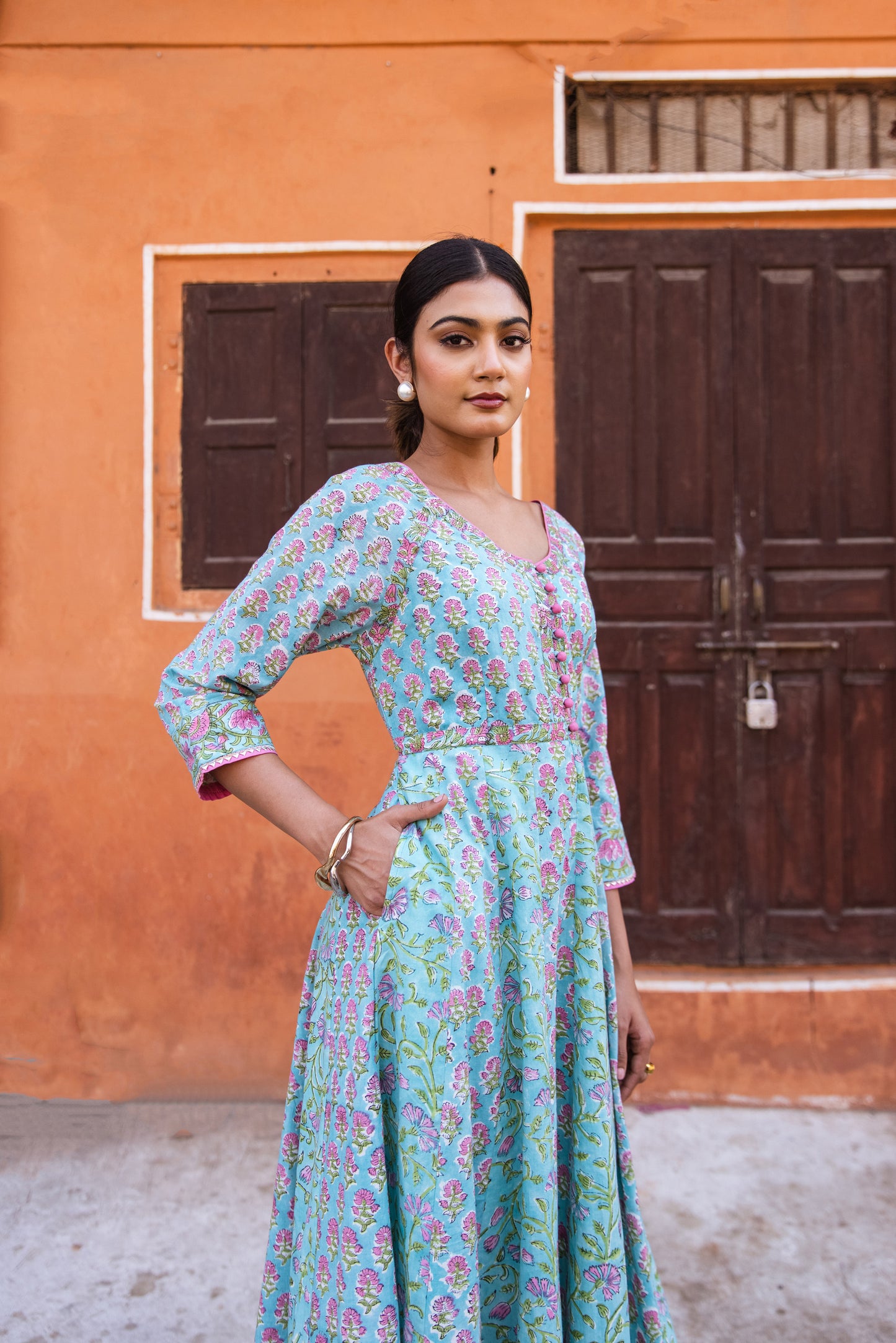 AMARA DRESS IN JAIPUR BLOOM