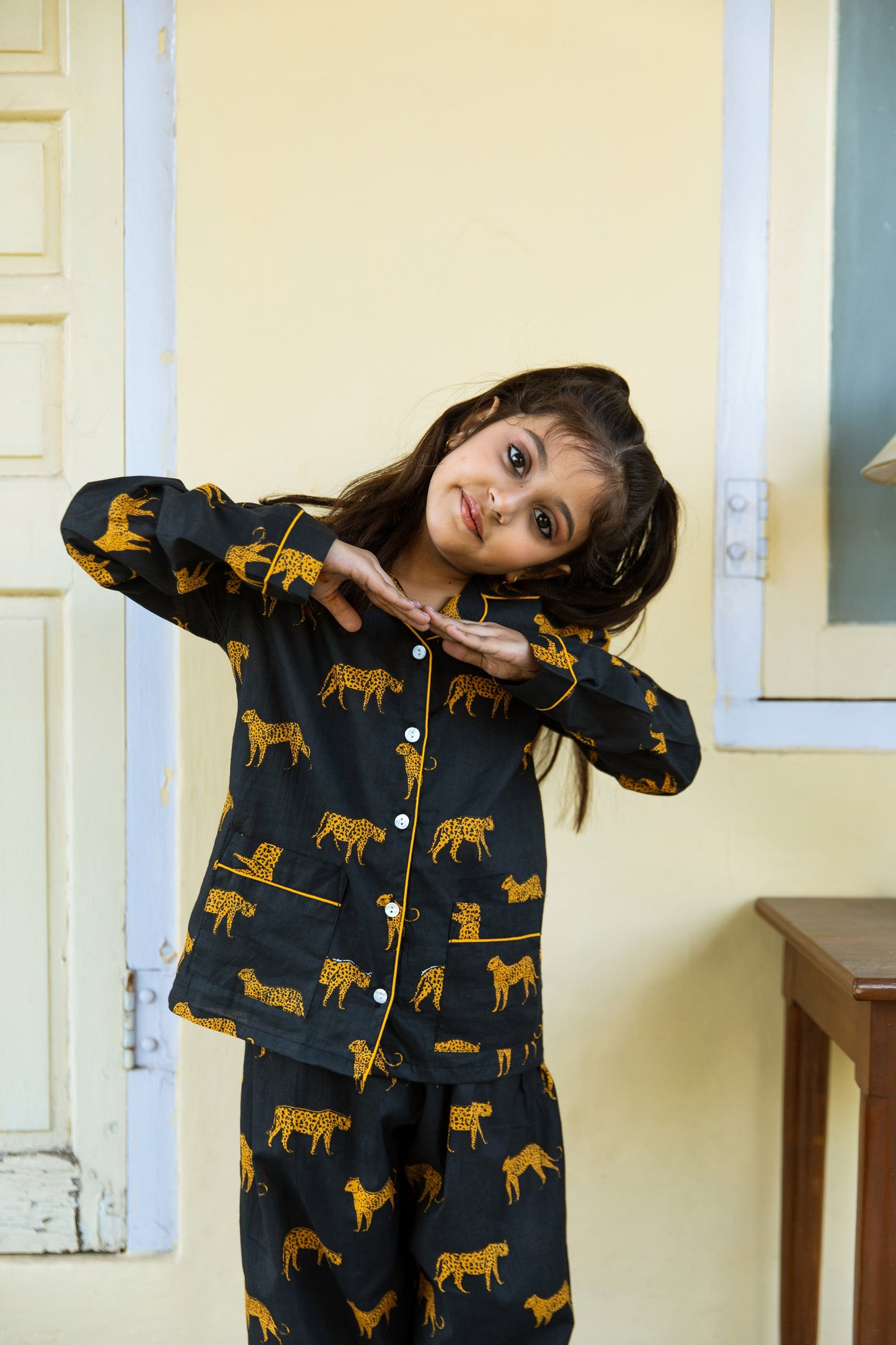 LULLABY LEOPARD KIDS COTTON PYJAMAS