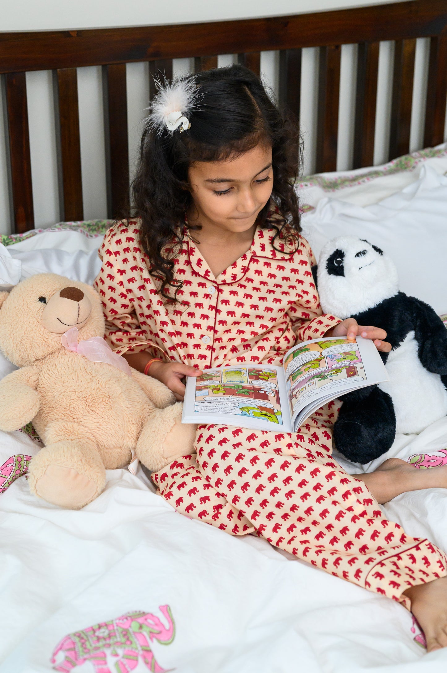 LITTLE ELEPHANT DREAMER KIDS COTTON PYJAMAS