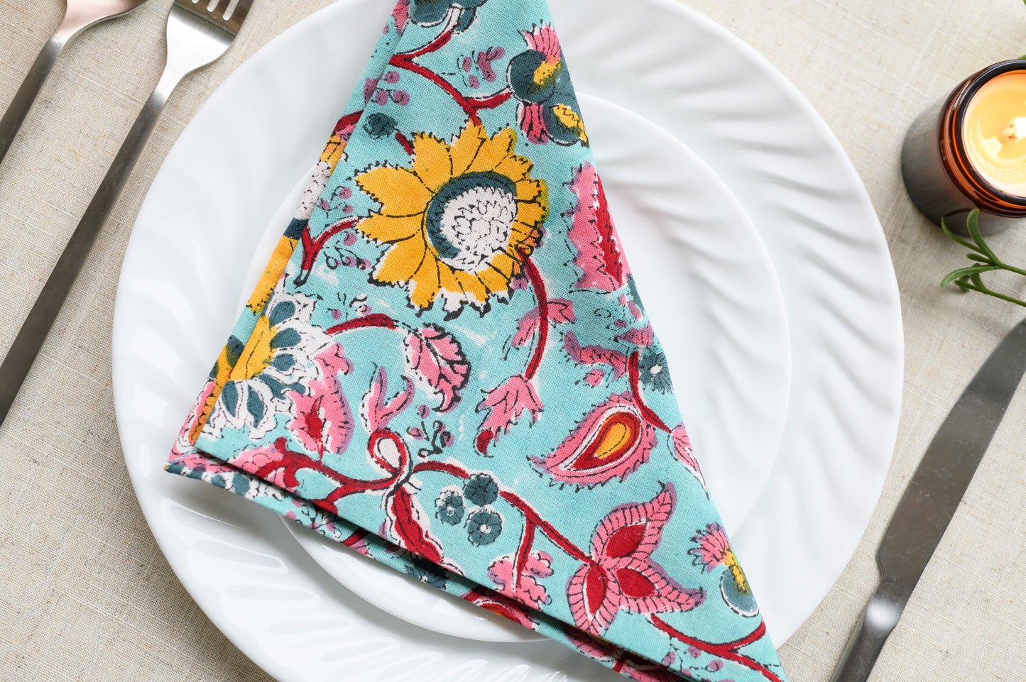 ISHYA BLOCK PRINT NAPKINS