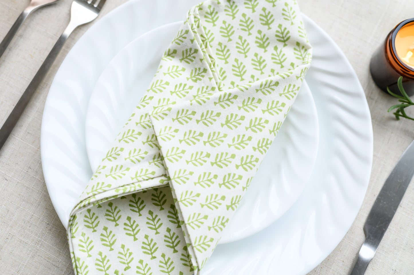 NEEM BLOCK PRINT NAPKINS