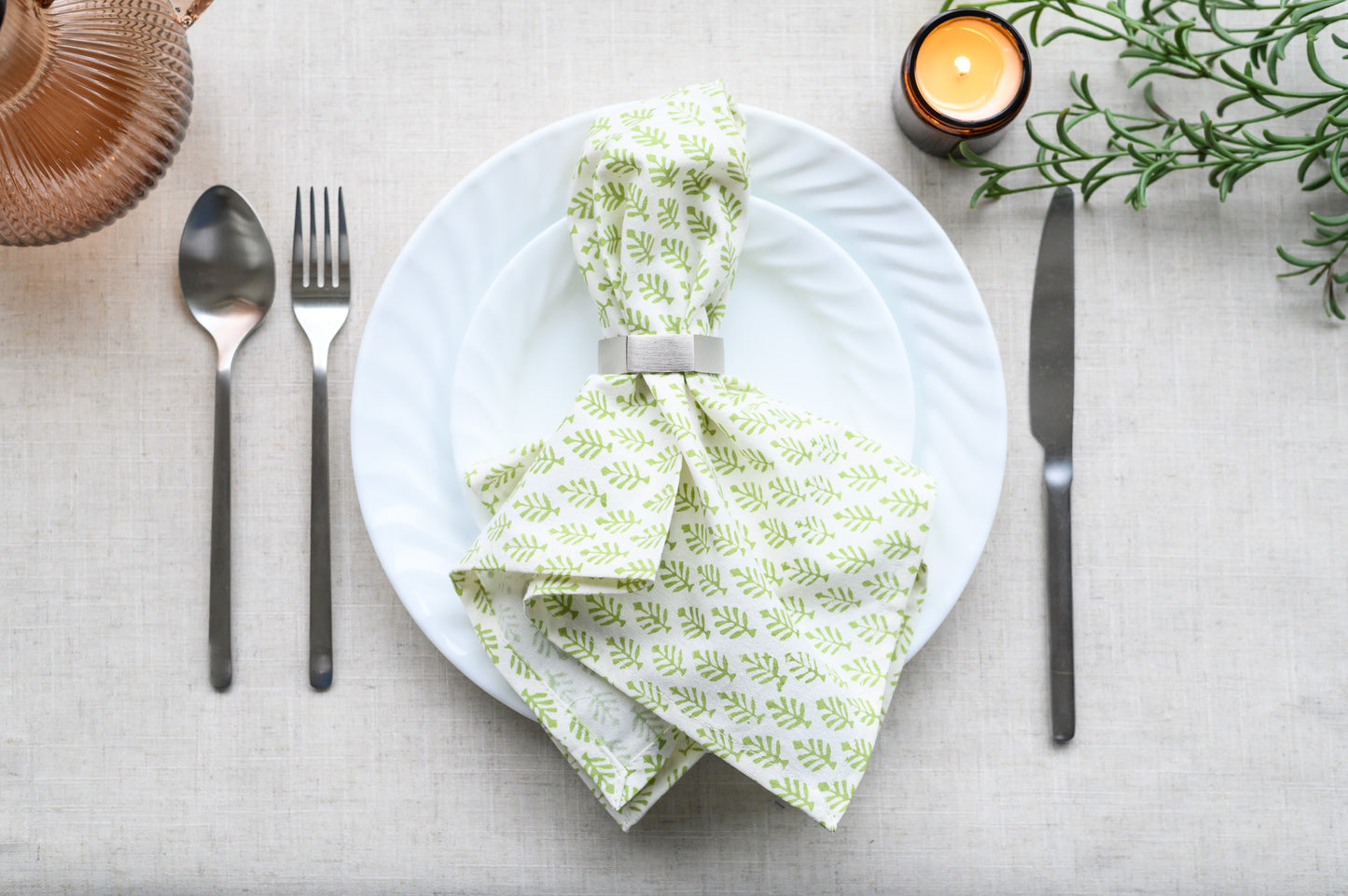 NEEM BLOCK PRINT NAPKINS