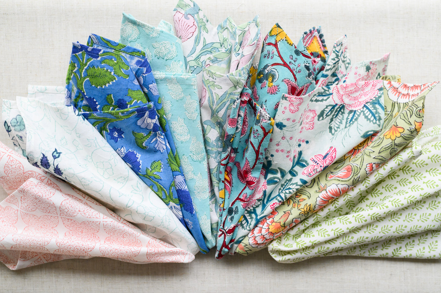 BAHAAR BLOCK PRINT NAPKINS
