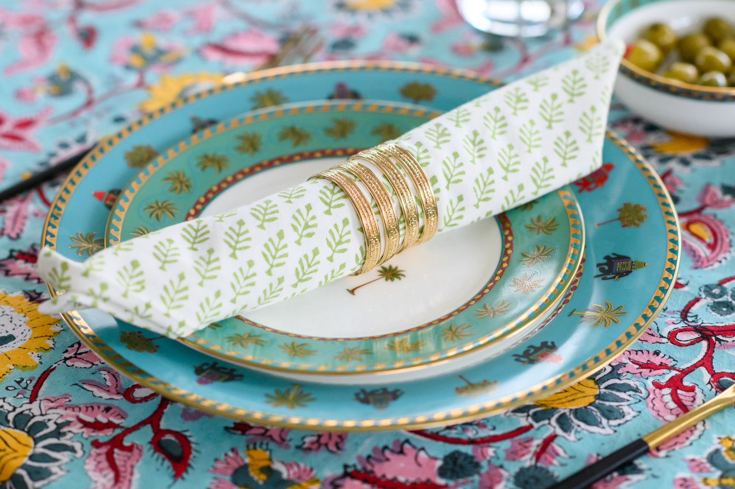 NEEM BLOCK PRINT NAPKINS