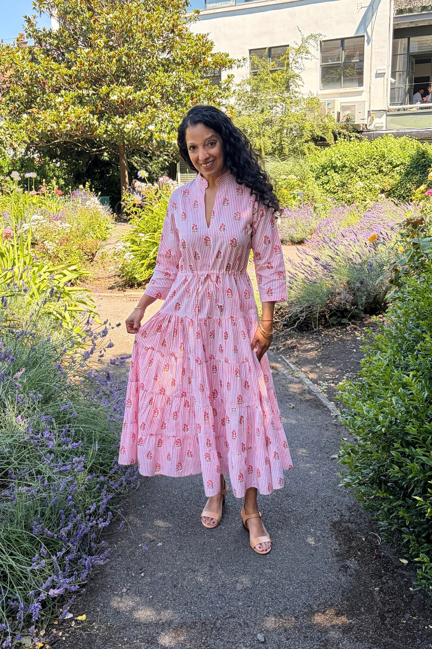 ANIKA DRESS - BLUSH PINK
