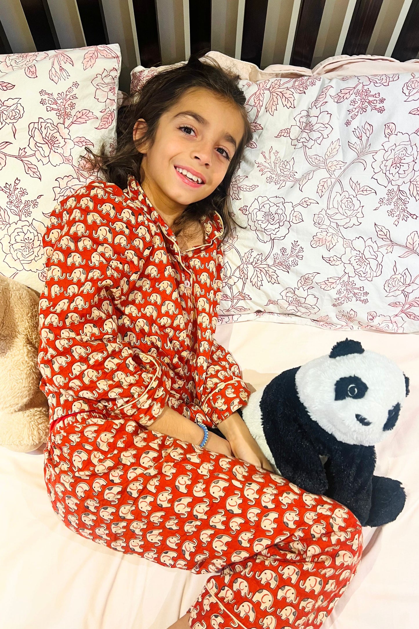 RED ELEPHANT KIDS COTTON PYJAMAS