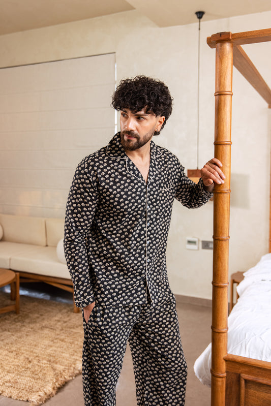 MEN’S COTTON PJ SET - THE INDIAN ELEPHANT