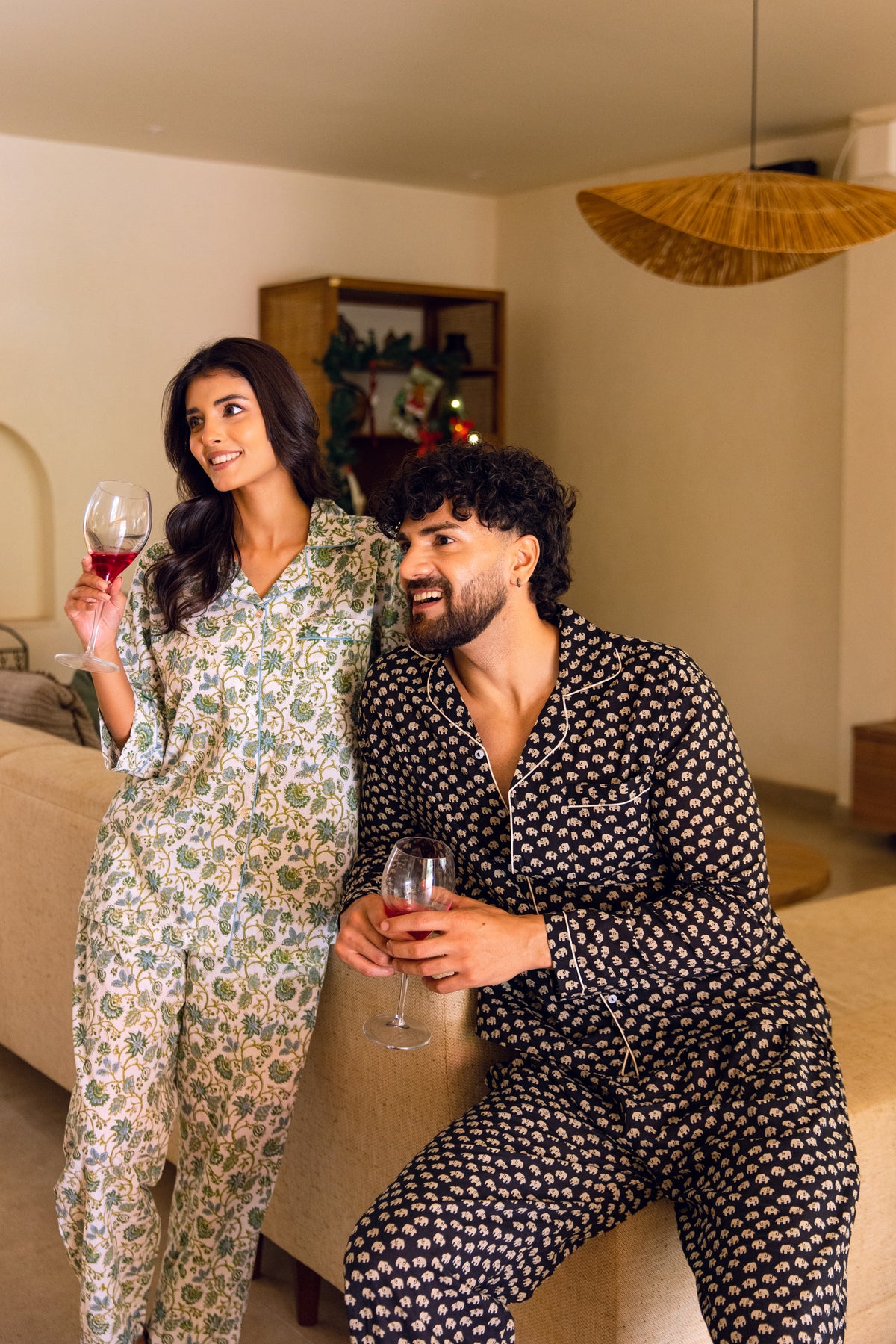 MEN’S COTTON PJ SET - THE INDIAN ELEPHANT