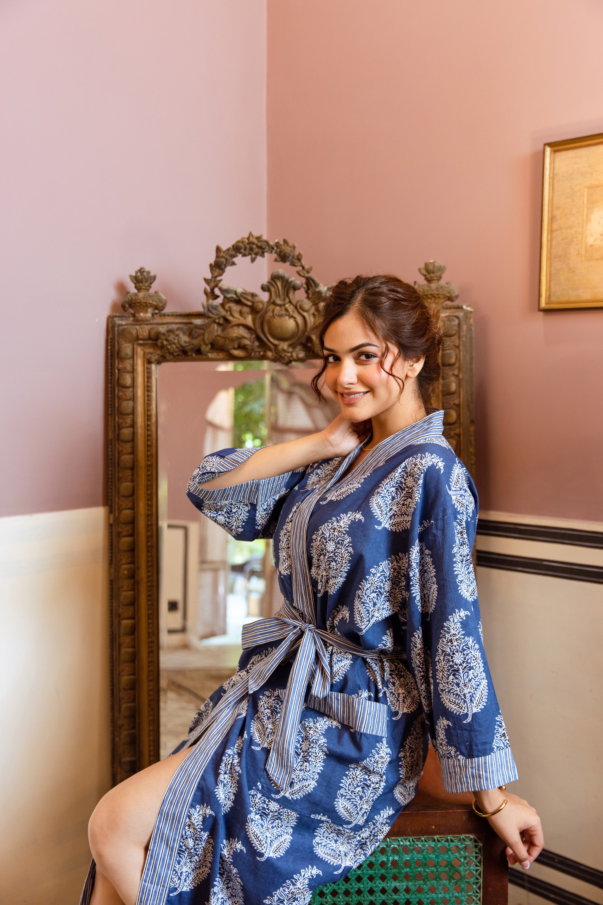 Bread Print Robe Rooh: Ethically Made, Vibrantly Inspired Fashion & Homeware