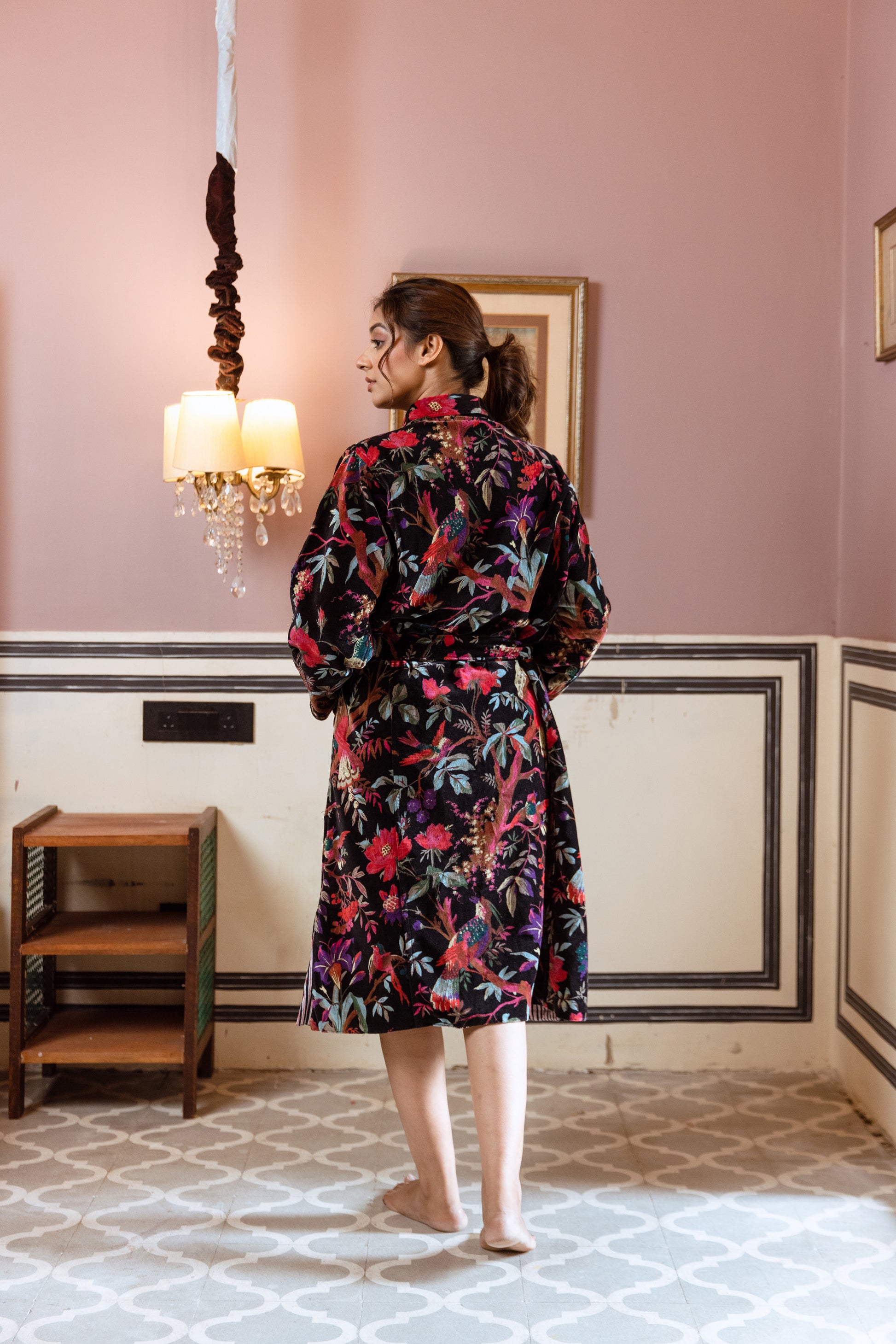 VELVET ROBE