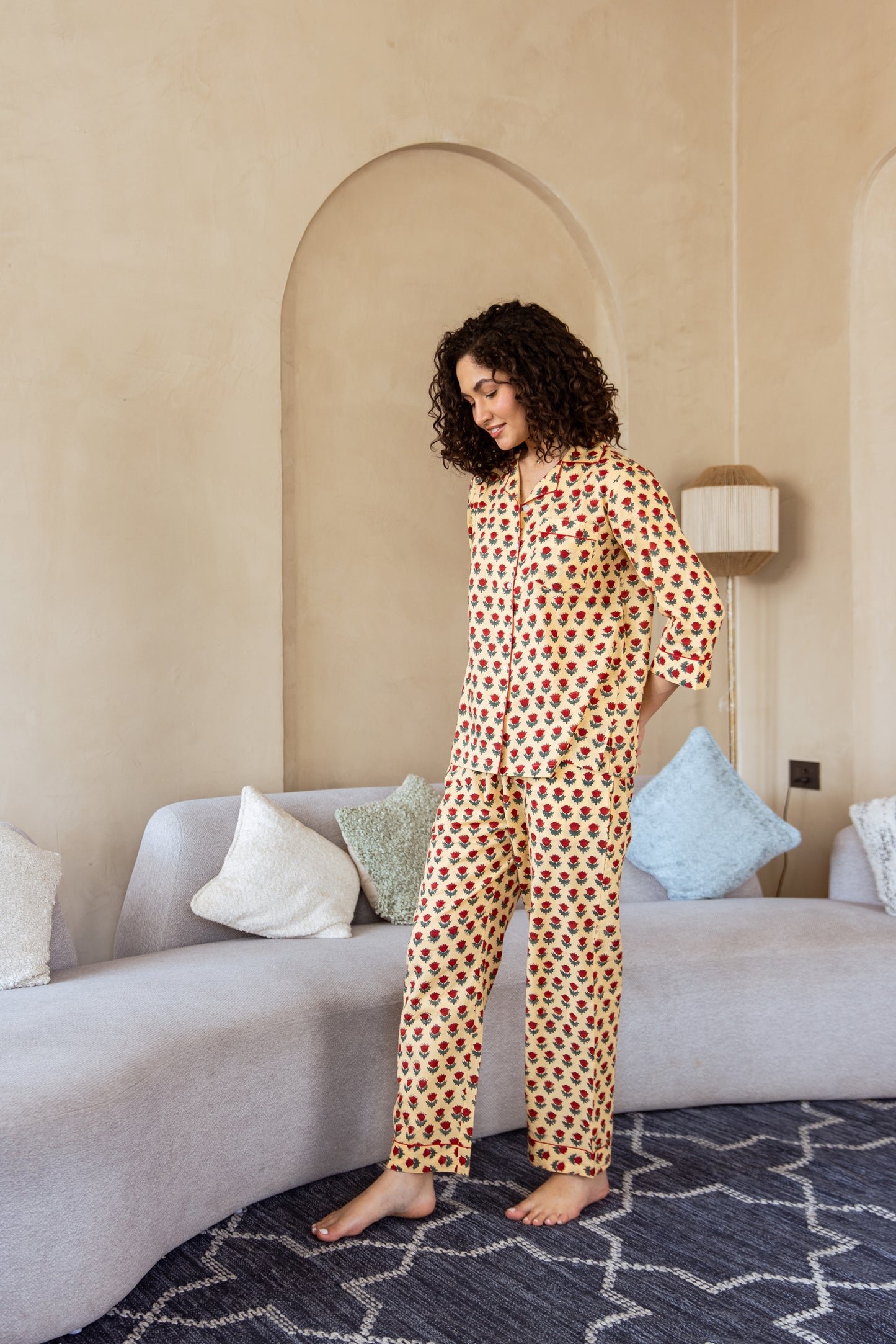 WILD TULIP LONG PJ SET