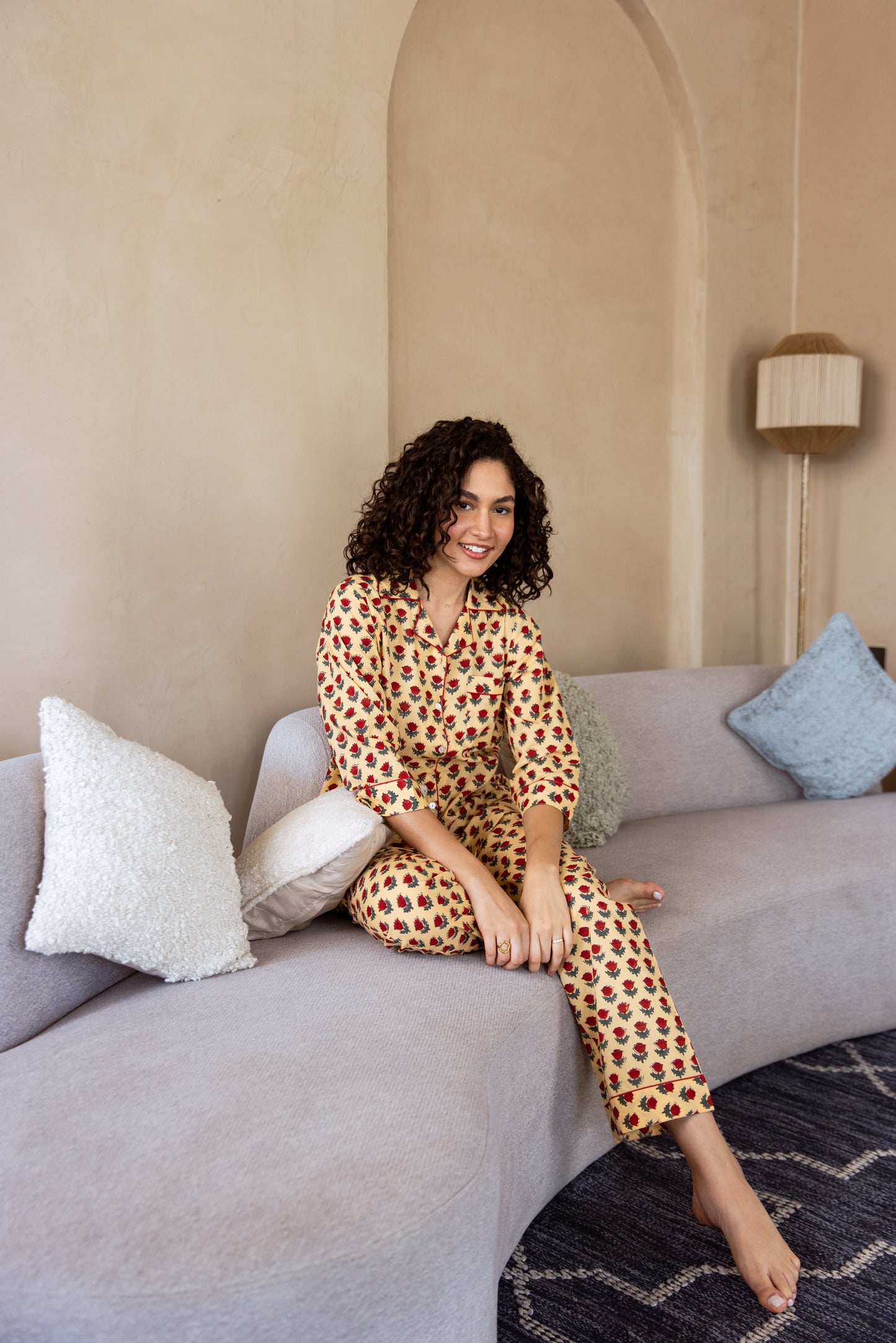 WILD TULIP LONG PJ SET