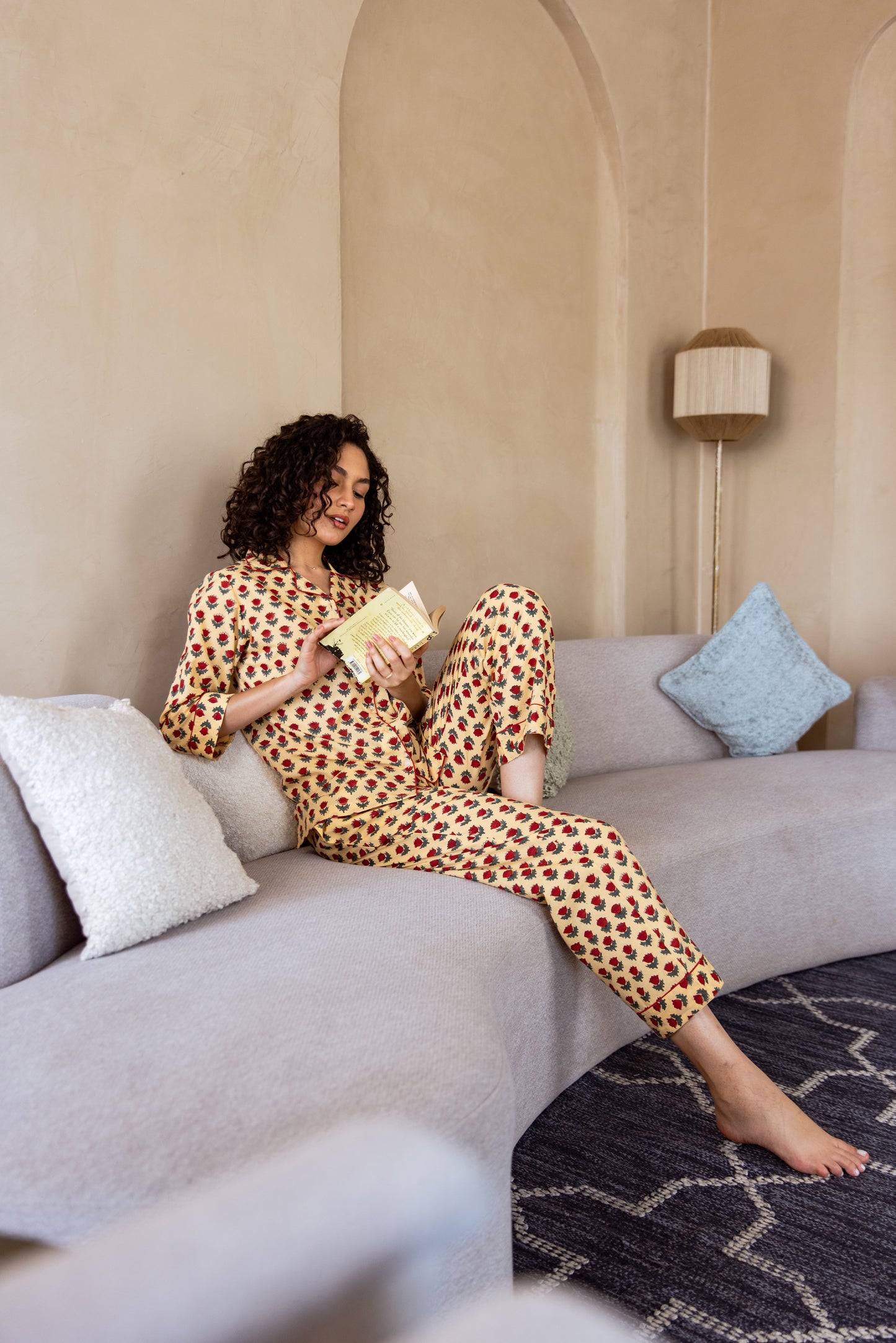 WILD TULIP LONG PJ SET