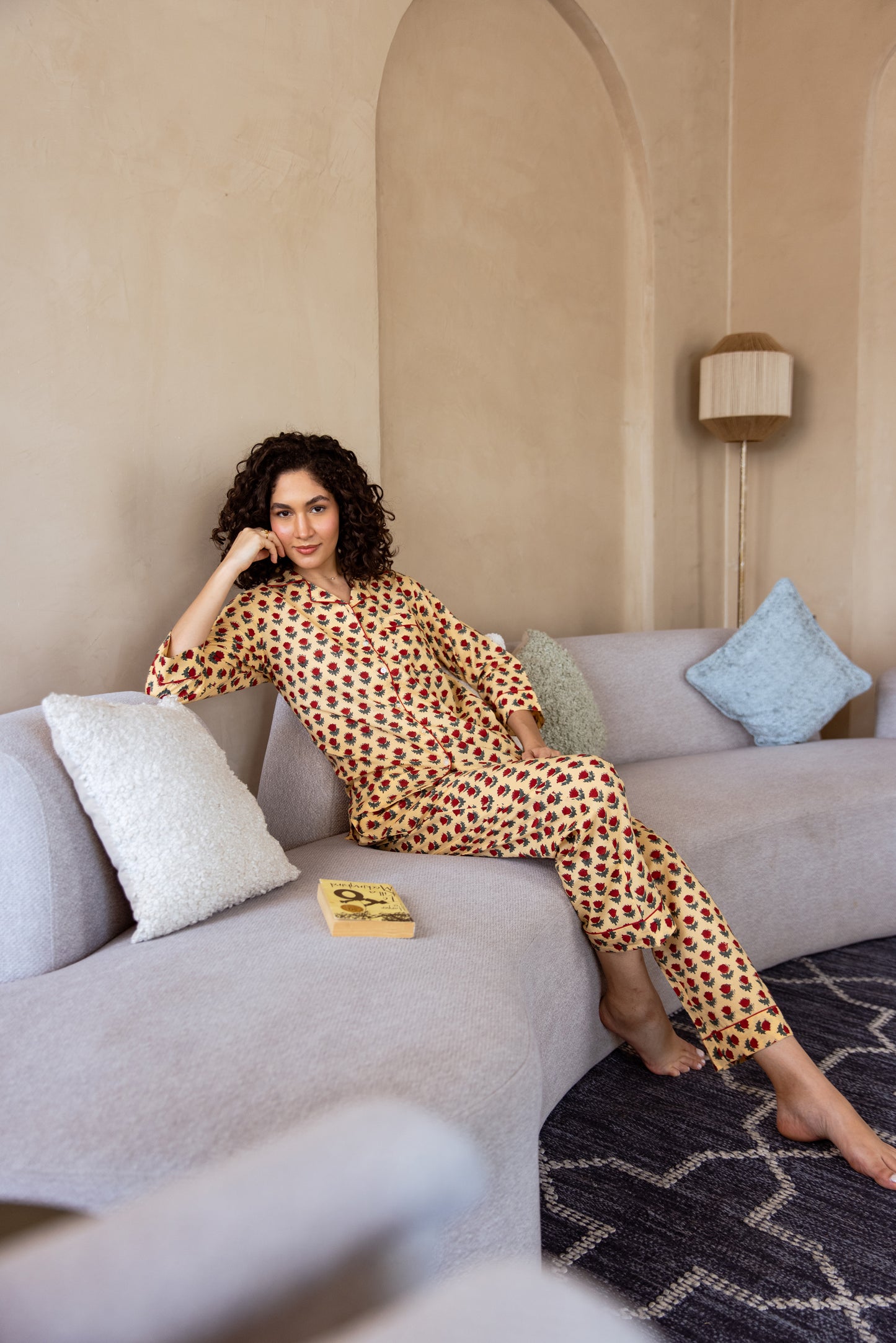 WILD TULIP LONG PJ SET