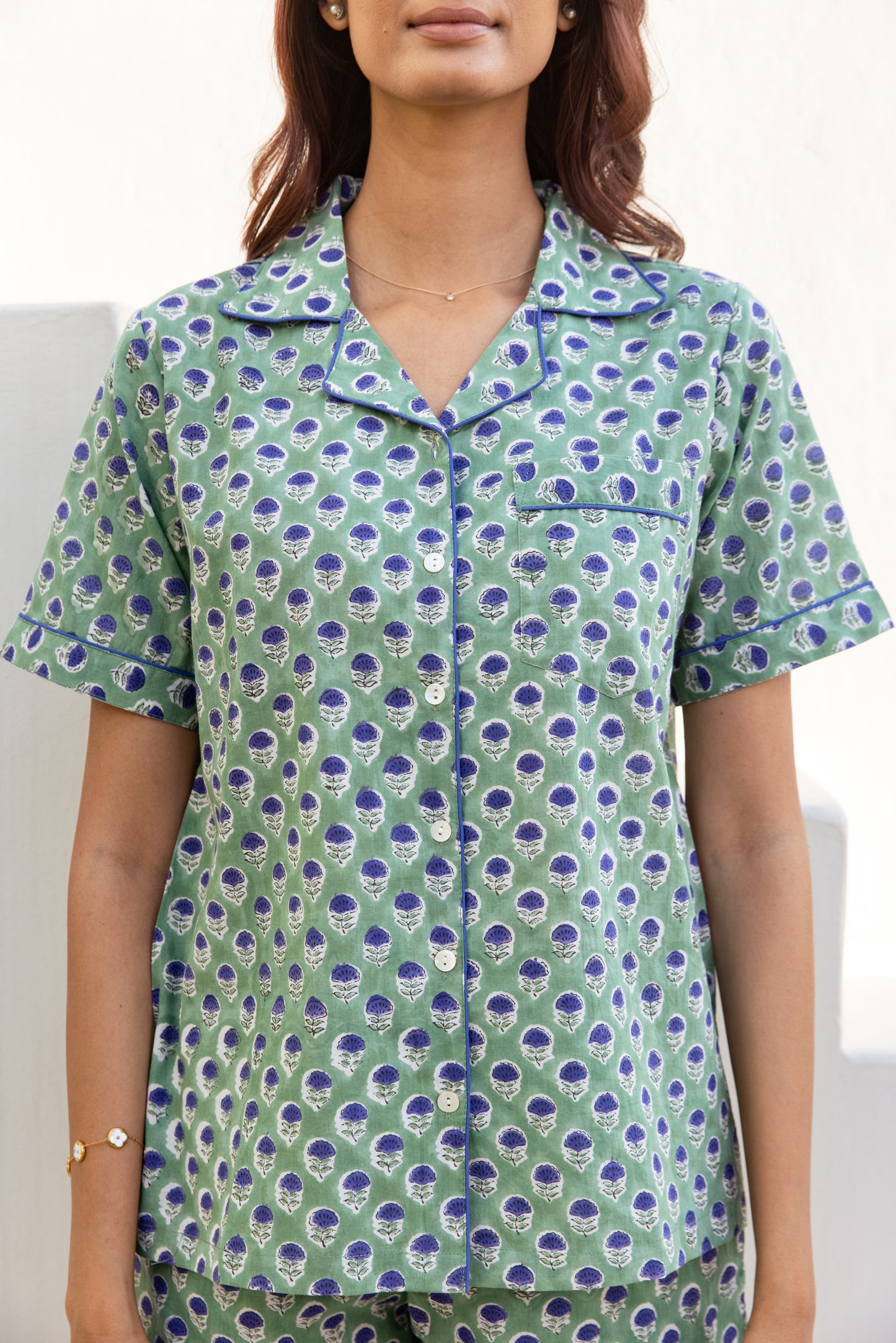 SHORT PJ SET - MEADOW BLOOM