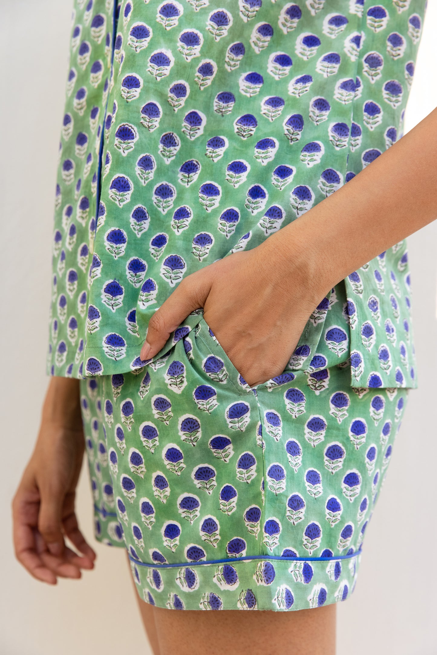 SHORT PJ SET - MEADOW BLOOM