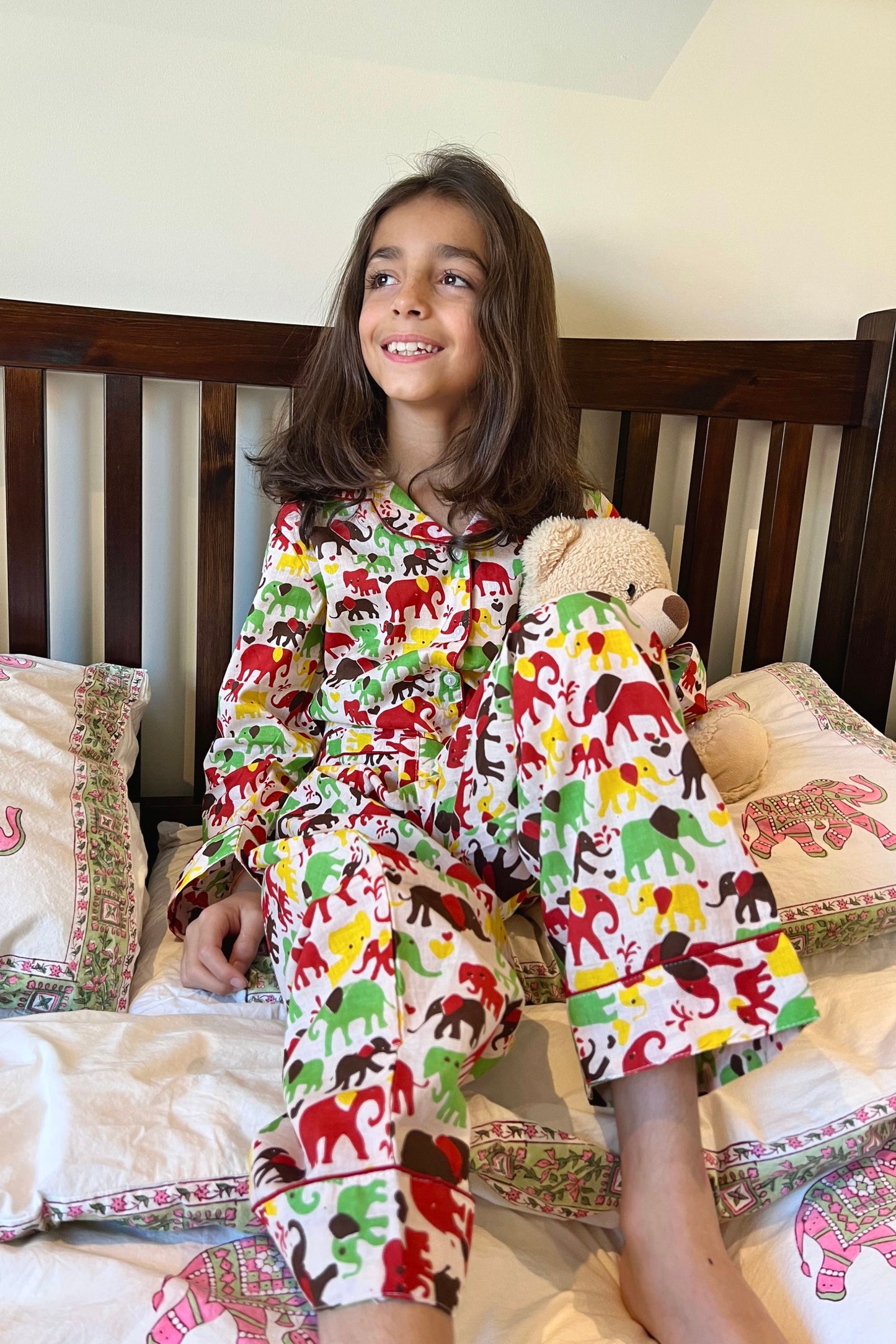 KIDS COTTON PYJAMAS - ELEPHANT PARADE
