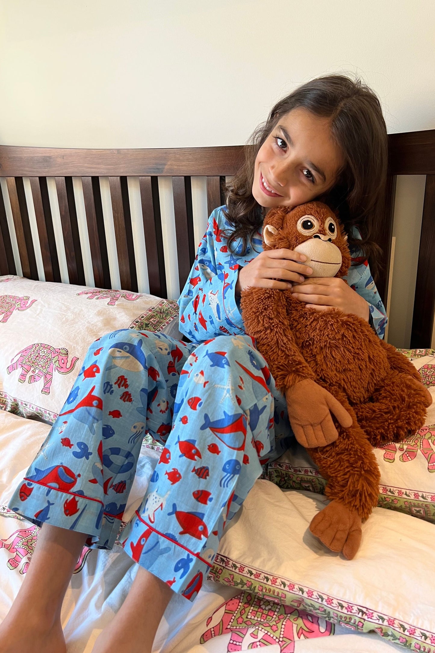 KIDS COTTON PYJAMAS - OCEAN ADVENTURES
