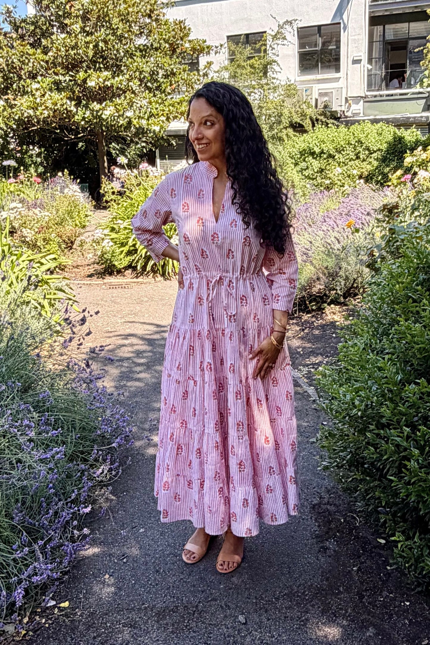 ANIKA DRESS - BLUSH PINK