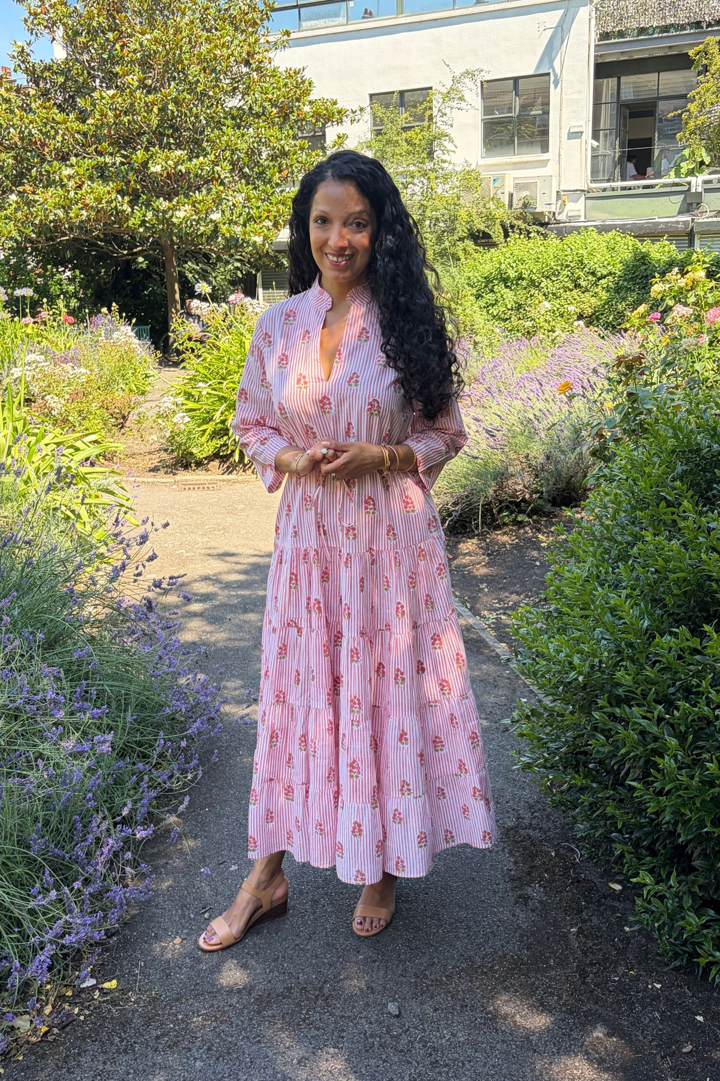ANIKA DRESS - BLUSH PINK