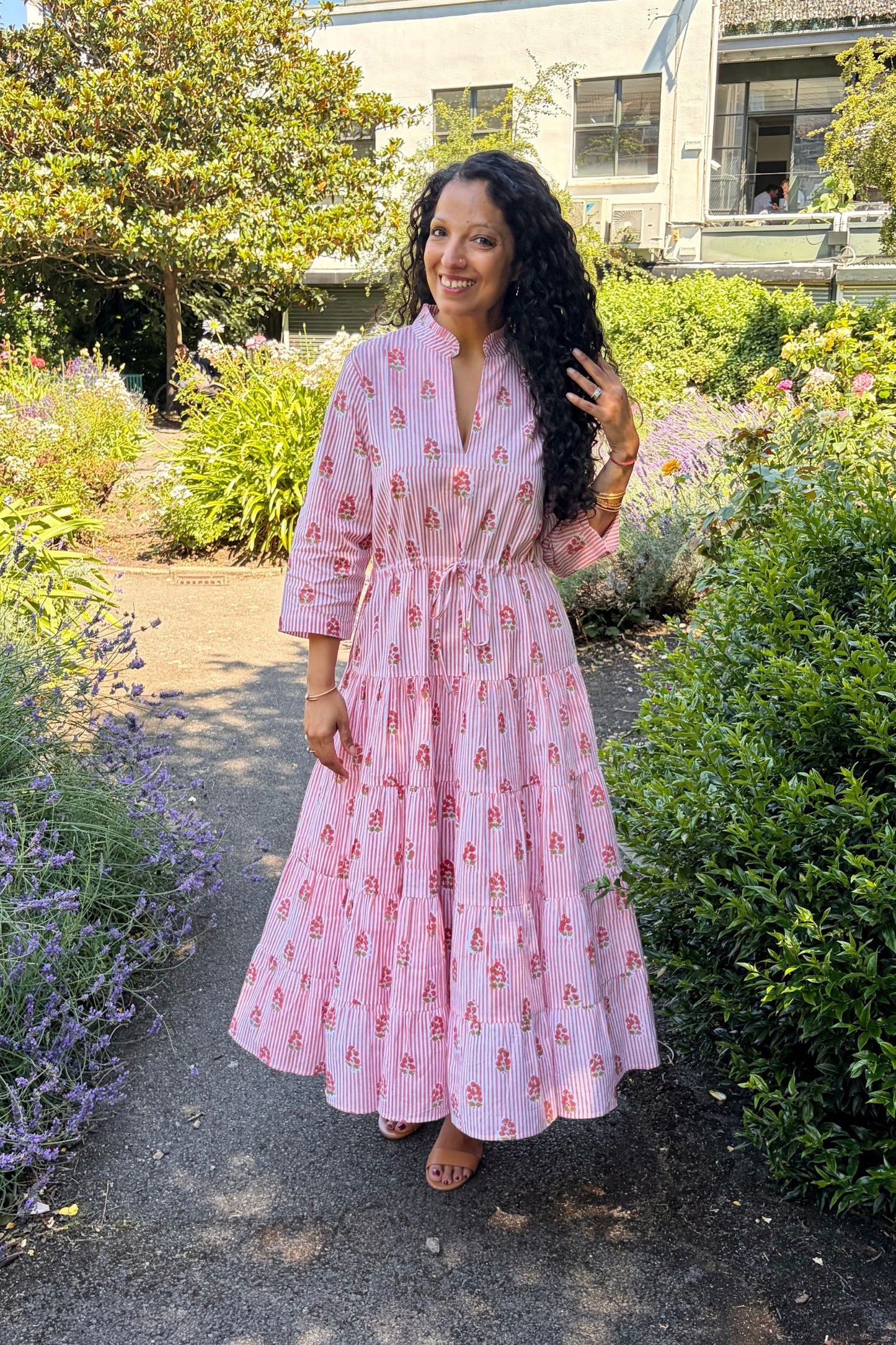 ANIKA DRESS - BLUSH PINK