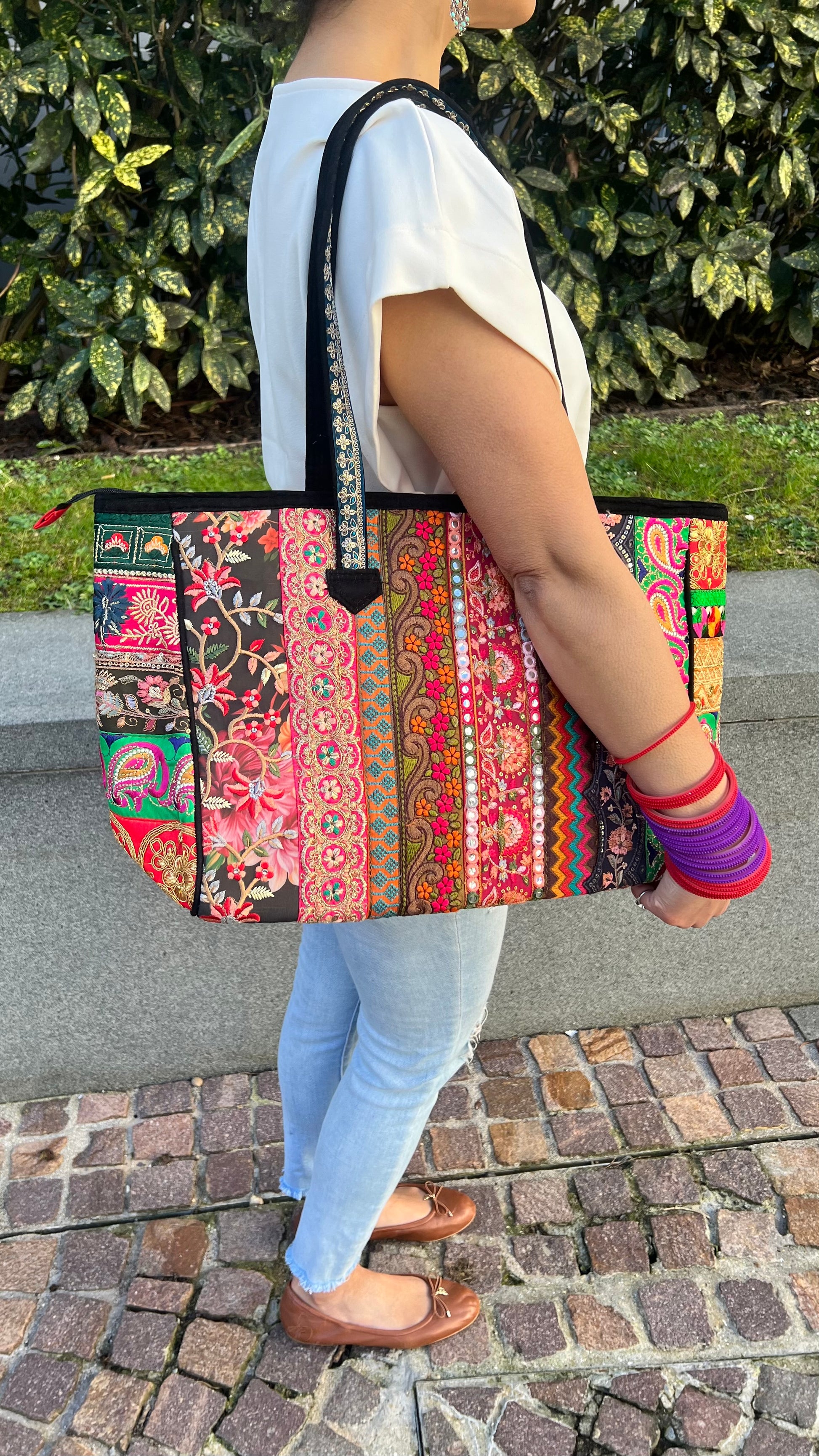 Handcrafted Banjara Bohemian Tote Bag
