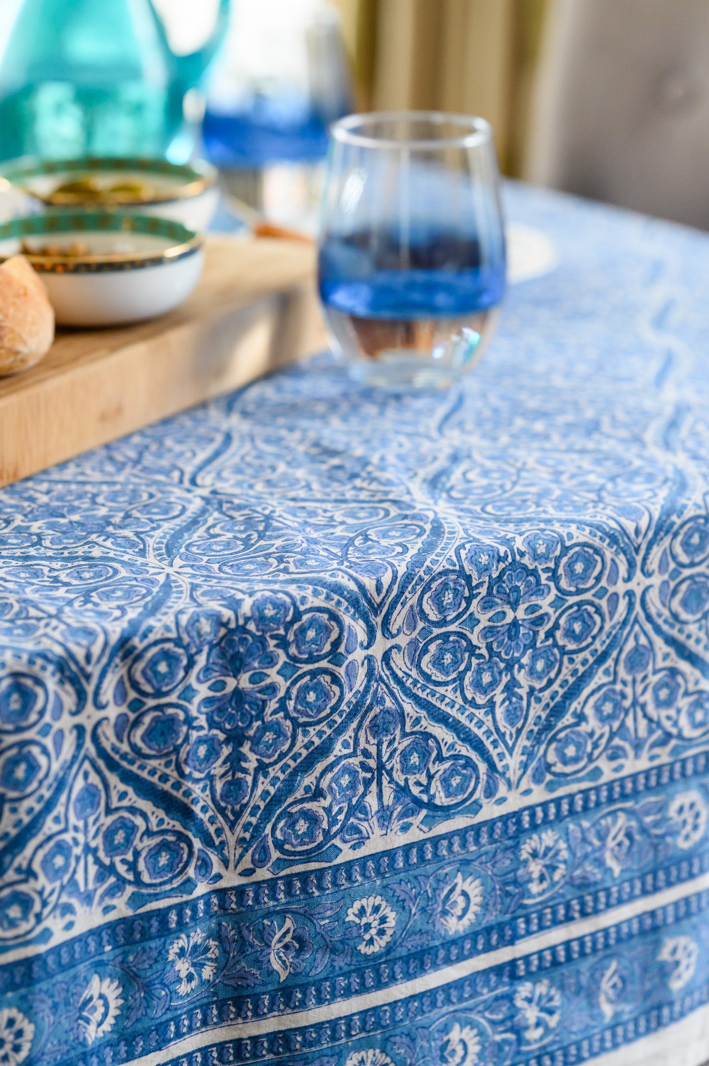 AZURE TABLECLOTH