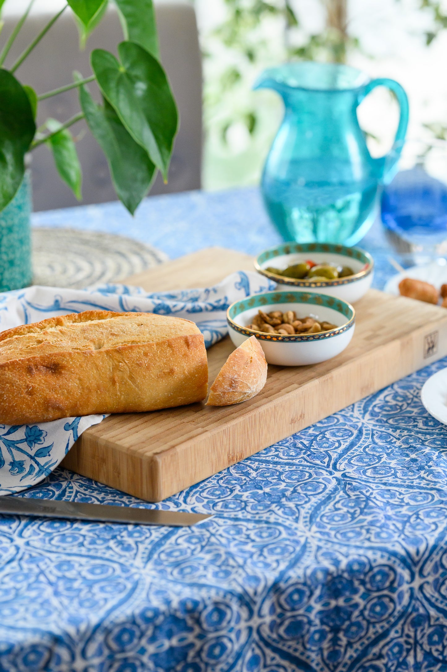 AZURE TABLECLOTH