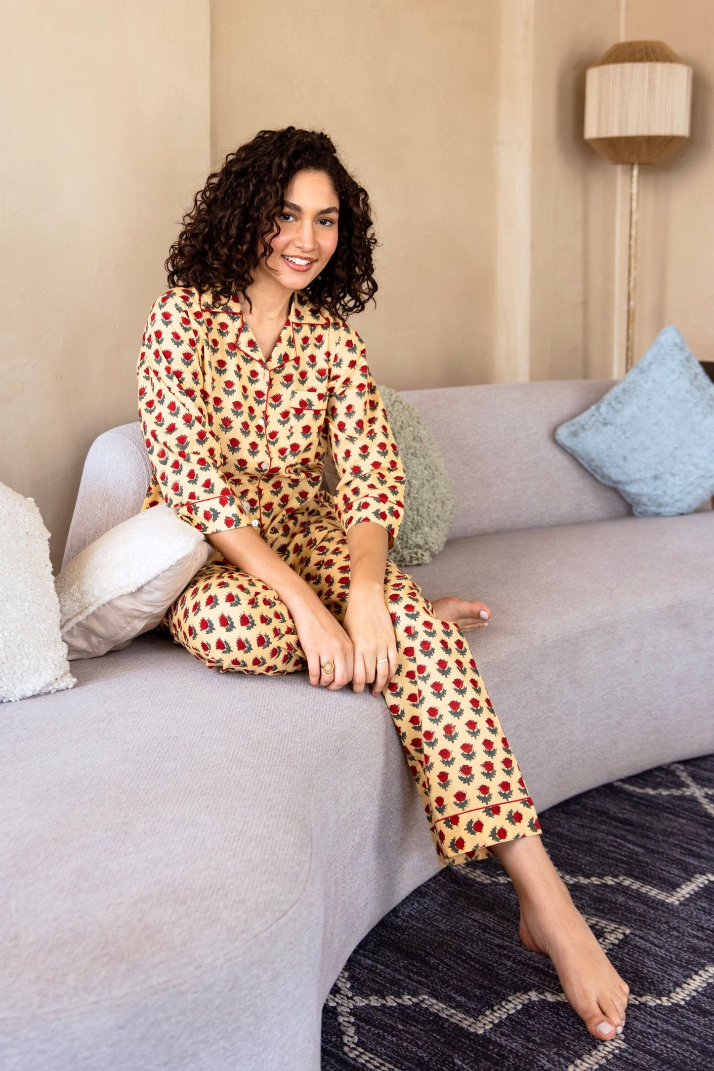 WILD TULIP LONG PJ SET