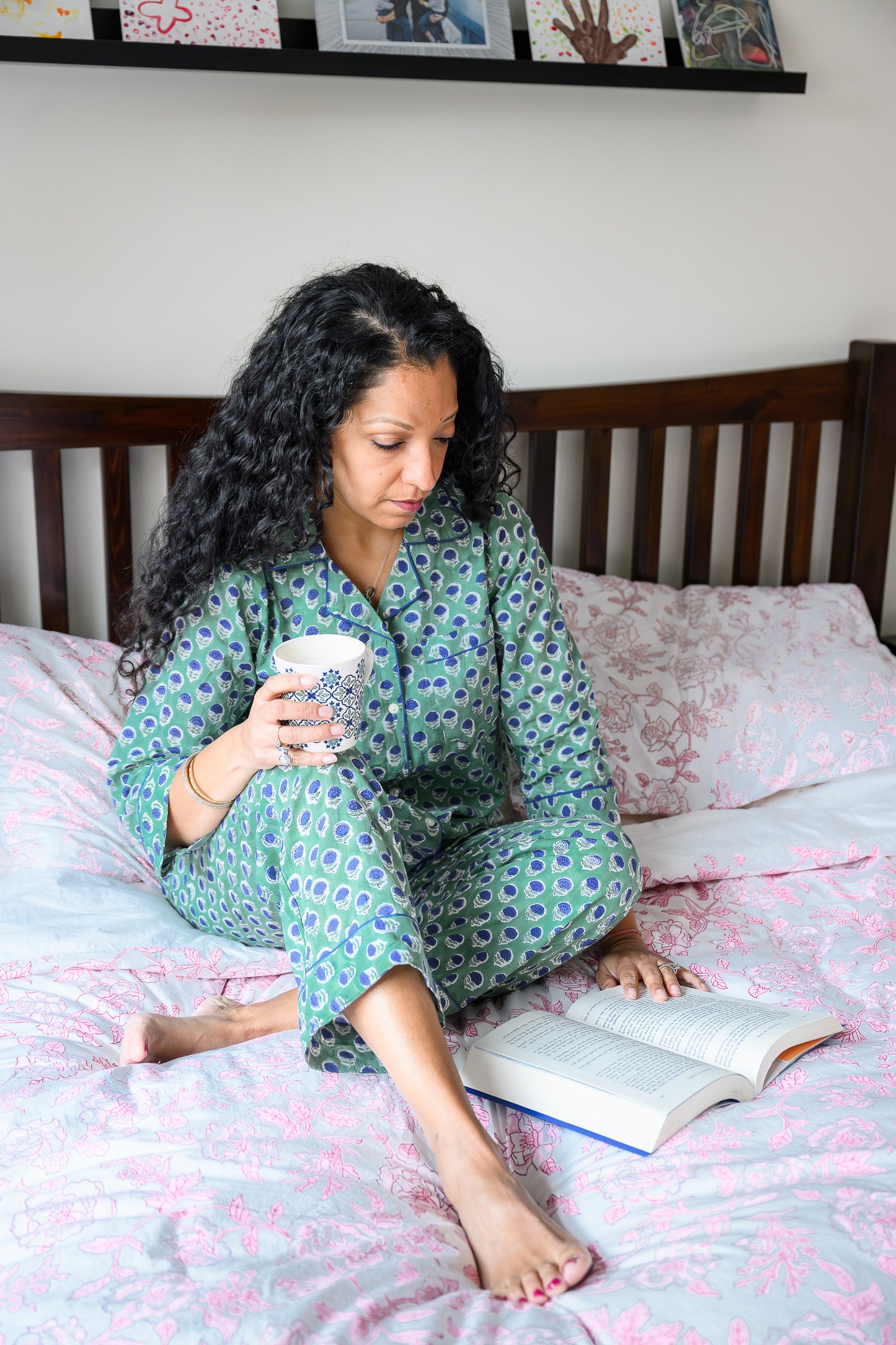 MEADOW BLOOM LONG PJ SET