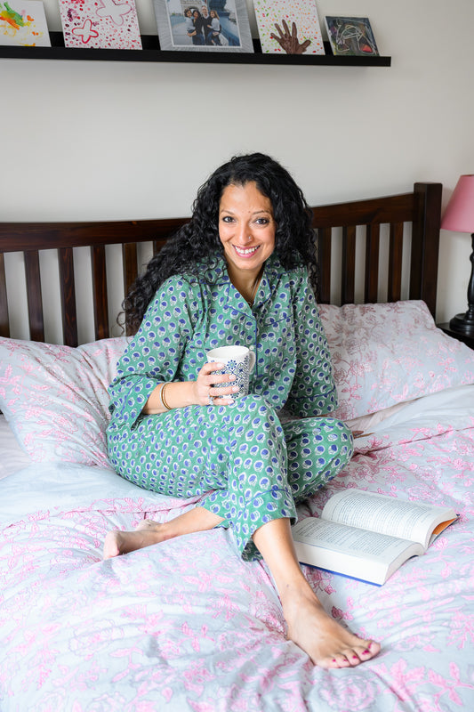 MEADOW BLOOM LONG PJ SET