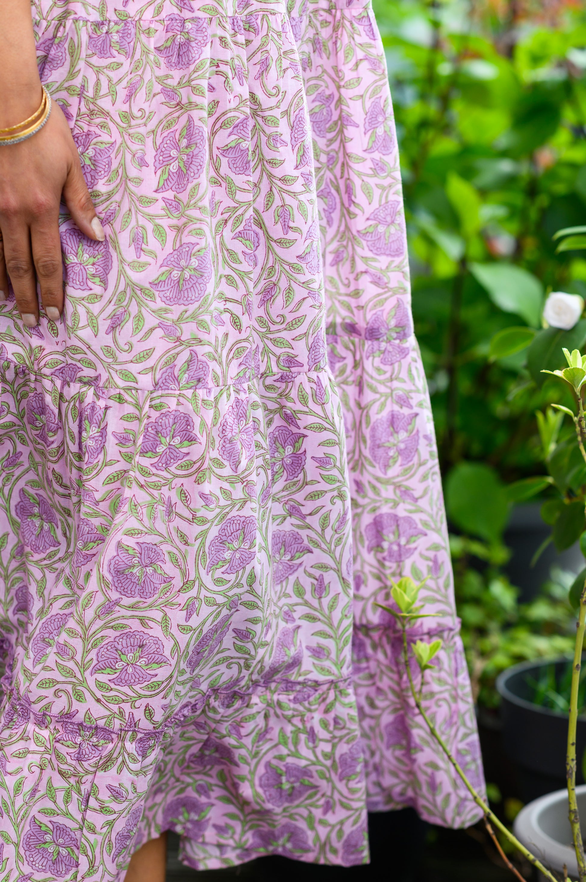 lilac floral dress uk
