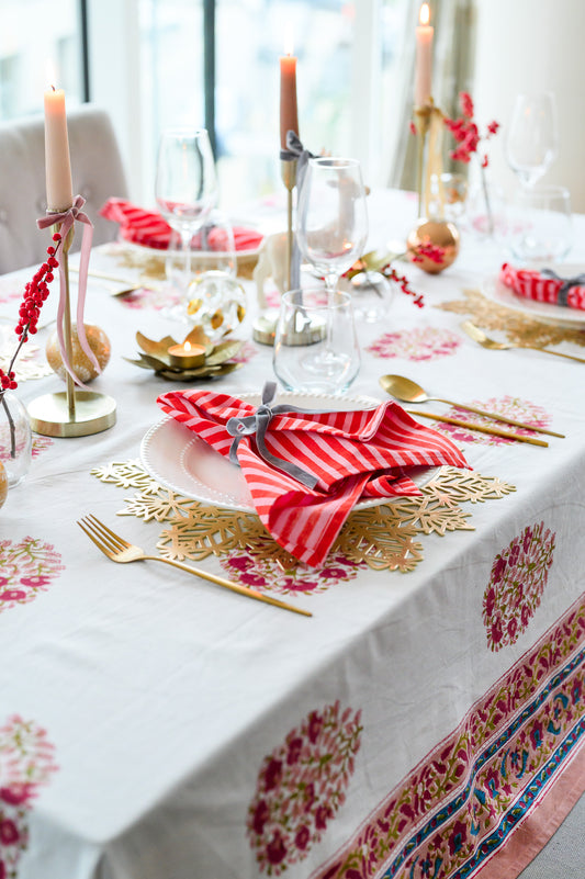 NOOR FLORAL TABLECLOTH