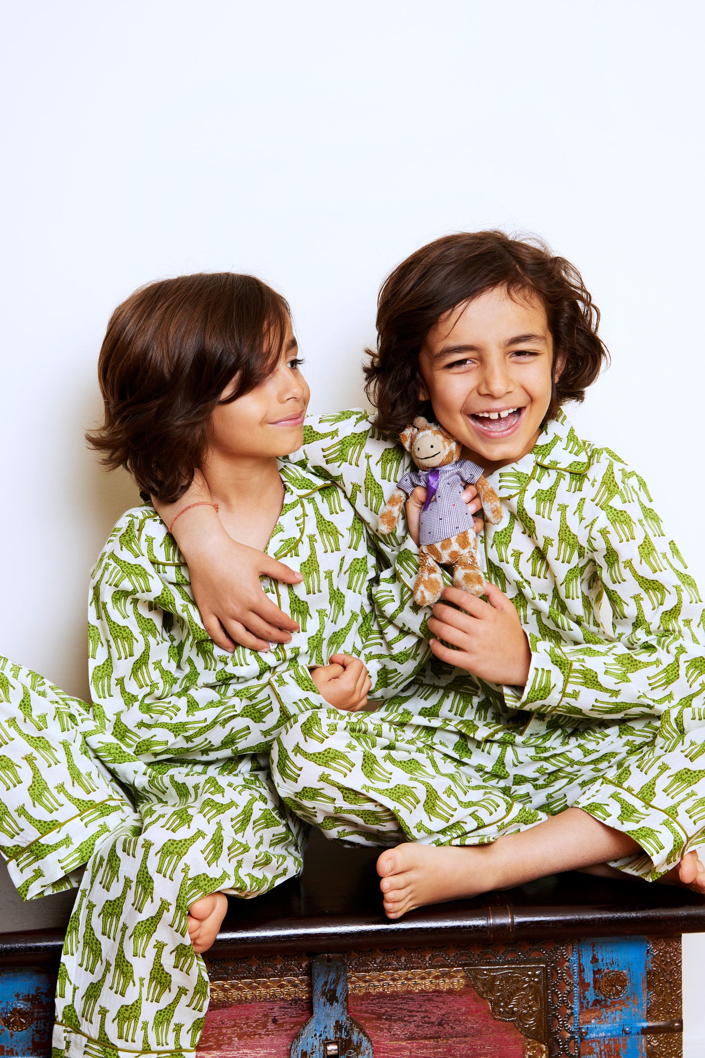 childrens giraffe pyjamas