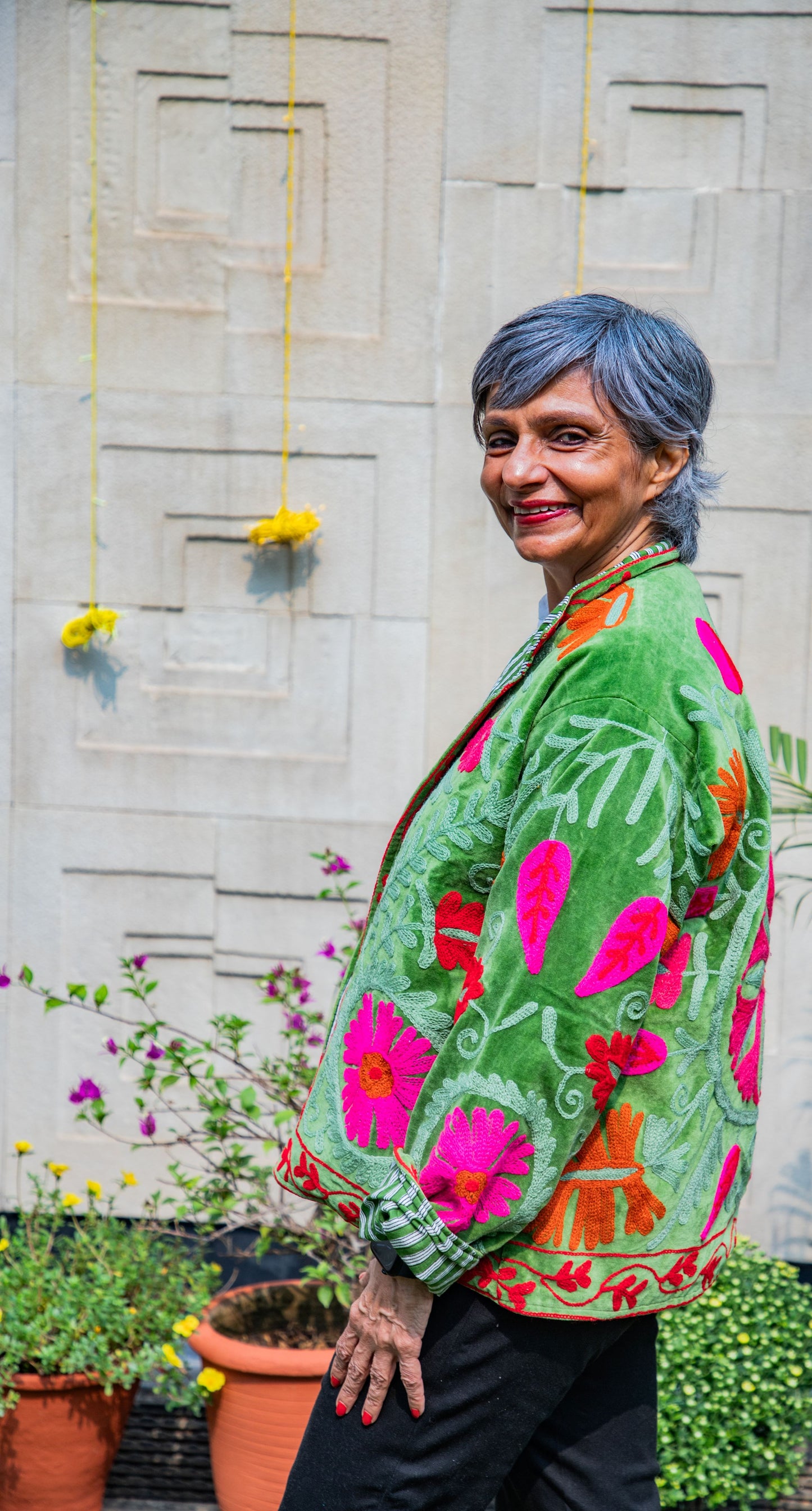 VELVET SUZANI JACKET - EMERALD GREEN