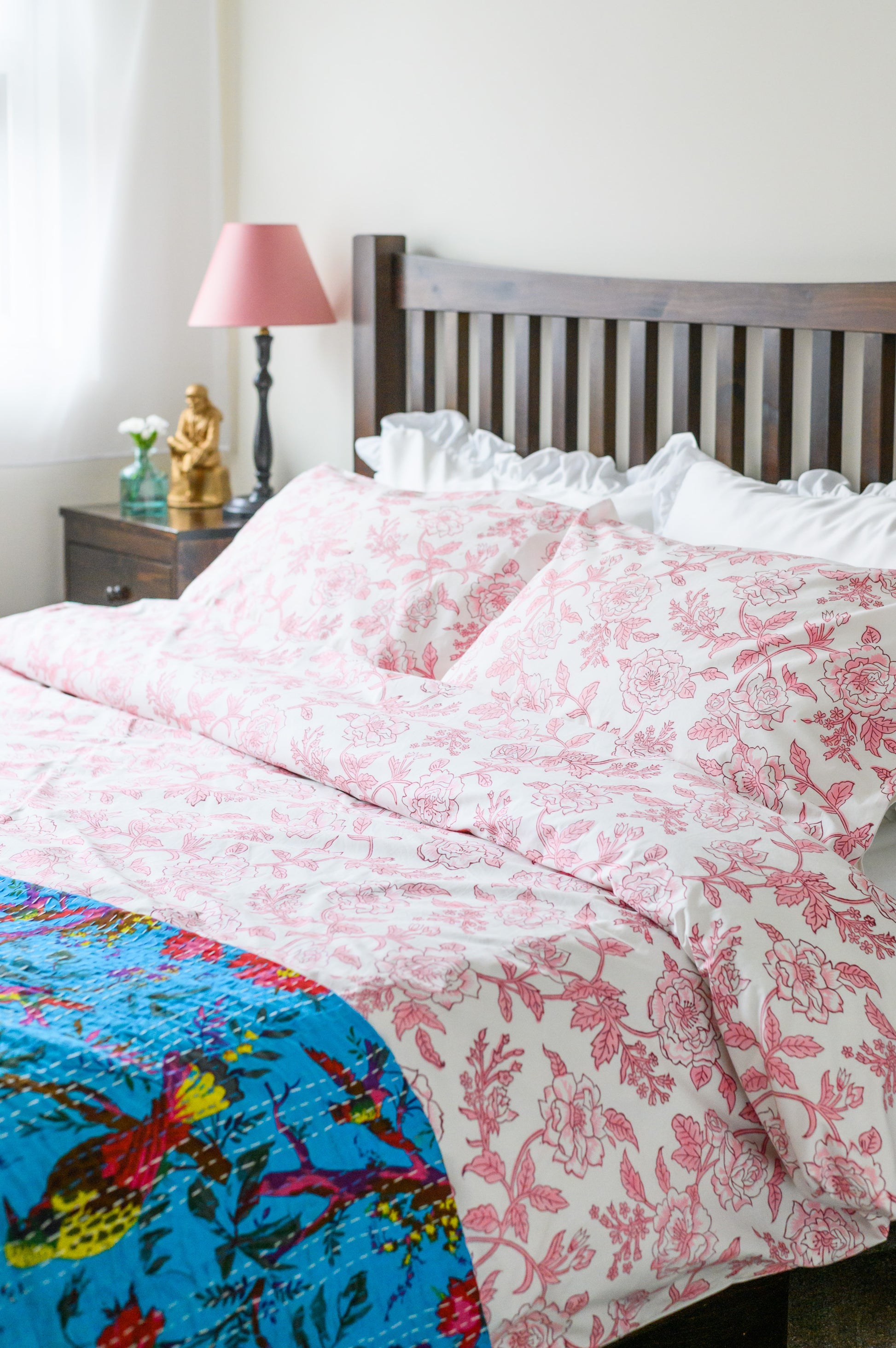 Block Print Cotton Duvet Cover Set