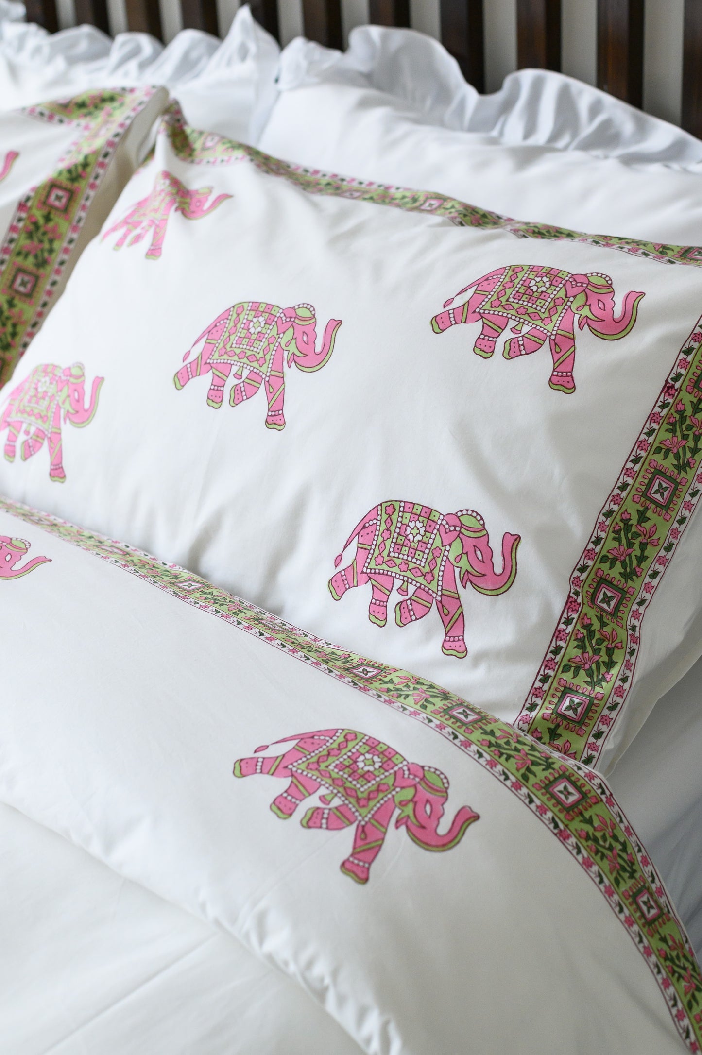 pink elephant duvet cover