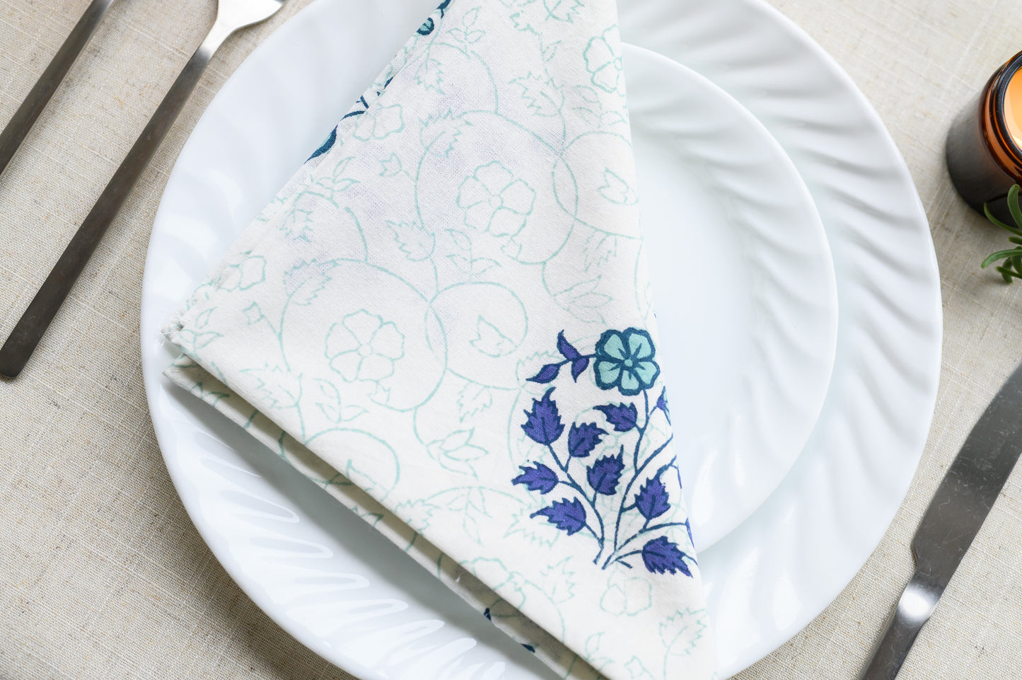 BELA BLOCK PRINT NAPKINS