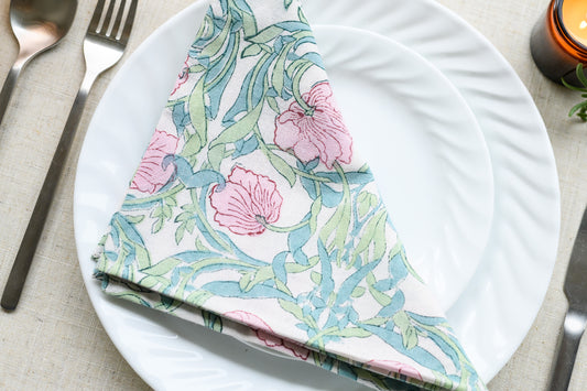 BAHAAR BLOCK PRINT NAPKINS